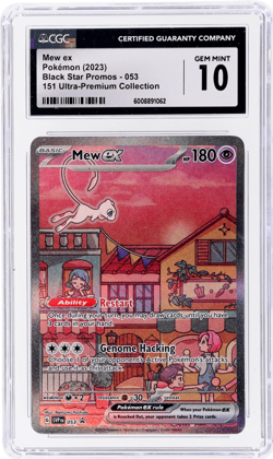 2023 Pokemon SV Black Star Promo 151 Ultra Premium Collection Mew Ex CGC 10 - Image 1