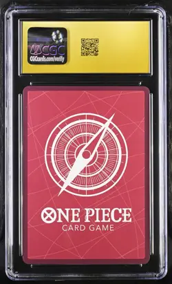 CGC 10 Pristine Monkey D. Luffy OP01-003 PRE-ERRATA One Piece Romance Dawn 2022 - Image 3