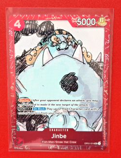 JINBE OP01-014, 2023 ONE PIECE CARD GAME, FILM RED PREMIUM CARD COLLECTION - Image 1