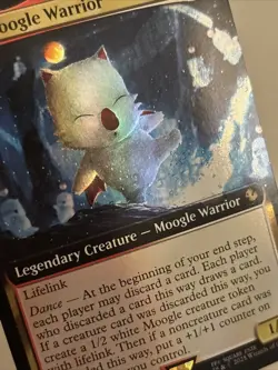 [1x] Mog, Moogle Warrior - Foil - Extended Art Near Mint, English UB: Fin Nm - Image 3