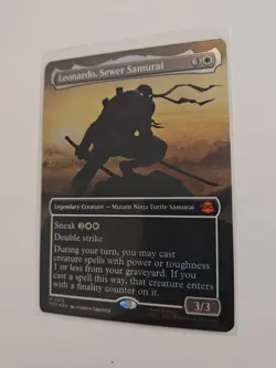 Leonardo, Sewer Samurai (Borderless) Teenage Mutant Ninja Turtles Foil - Image 5