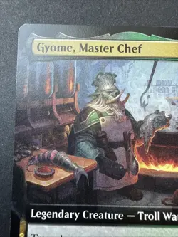 Gyome, Master Chef #332 (Extended Art) Commander 2021 - Magic The Gathering - Image 3