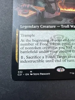 Gyome, Master Chef #332 (Extended Art) Commander 2021 - Magic The Gathering - Image 5