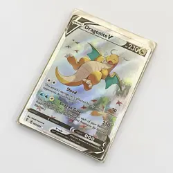 Pokemon Sword/Shield Evolving Skies Dragonite V Alternate Full Art 192/203 Card - Image 2