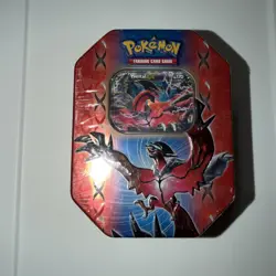 Pokemon 2014 Yveltal Legends of Kalos Collectors Tin - Factory Sealed - Image 1