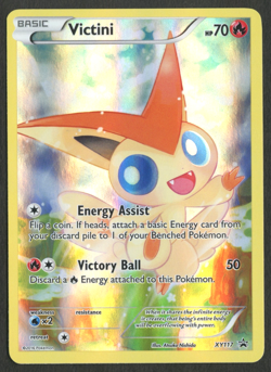 Pokemon TCG: Victini XY117 Generations Black Star Promo LP+ - Image 1