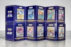 Pokemon Traditional Chinese Exclusive 5th Anniversary Stamped Promo Holo Cards - Image 1