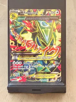 Pokemon XY Roaring Skies Mega M Rayquaza ex 105/108 Full Art Ultra Rare NM/LP - Image 1