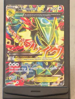 Pokemon XY Roaring Skies Mega M Rayquaza ex 105/108 Full Art Ultra Rare NM/LP - Image 3