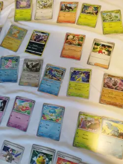Scarlet And Violet Base Set Pokemon Bulk Cards. Great Condition - Image 1