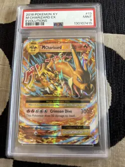 Pokemon TCG Mega-Charizard-EX Evolutions 13/108 Holo Holo Rare ex - Image 1