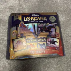 Disney Lorcana TCG The First Chapter Gift Set Box First Print - Brand New ✅✅ 4050368981752 - Image 1