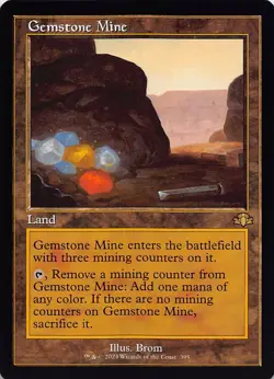 Gemstone Mine (Retro Frame) - 395 - Dominaria Remastered - NM - Normal - Image 1