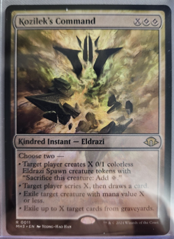 MTG - 2024 Modern Horizons 3 - Kozilek's Command - Unplayed - Pack to sleeve - Image 1