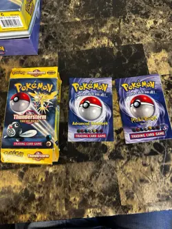 Pokemon Thunderstorm Gift Box TCG Wizards Of The Coast ~Vintage 1999-2000~ - Image 2