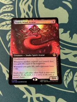 South Wind Avatar Extended Art Foil Teenage Mutant Ninja Turtles TMNT TMT MTG - Image 1