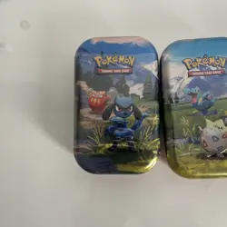 Pokemon TCG Ascended Heroes Mini Tins Set of 5 Complete Sealed In Hand - Image 2