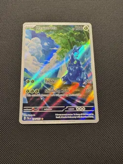 Pokemon TCG Heracross 194/193 SV02: Paldea Evolved Illustration Rare Near Mint - Image 2