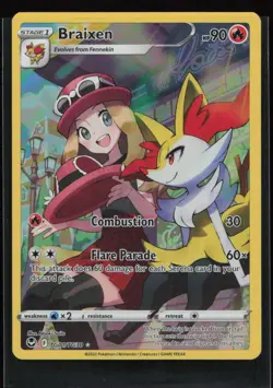 Braixen #TG01/TG30 SWSH12: Silver Tempest Trainer Gallery Pokemon (1B) - Image 1