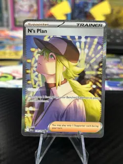 N's Plan - 170/086 - SIR - Pokemon Black Bolt - NM - Image 1