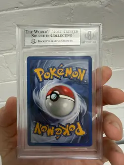 2000 Pokemon Gym Challenge 2/132 Blaine's Charizard Holo BGS 8.5 - Image 2