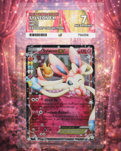 Sylveon Ex #RC21 XY Generations Radiant Collection Ace Near Mint 7 | Pokemon - Image 1