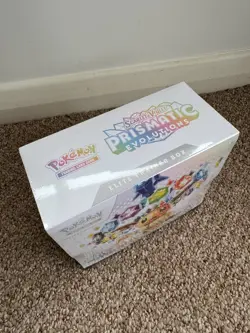 POKEMON Scarlet & Violet Prismatic Evolutions - Elite Trainer Box ETB NEW SEALED - Image 5
