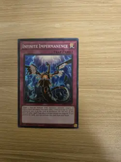 1X Infinite Impermanence - RA01-EN075 - Super Rare 1st Edition Near Mint YuGiOh - Image 2