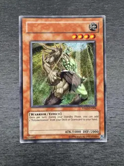 YuGiOh! Elemental Hero Woodsman PP02 - Misprint Imprint Heavy Name Shift NM - Image 1