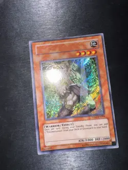 YuGiOh! Elemental Hero Woodsman PP02 - Misprint Imprint Heavy Name Shift NM - Image 2