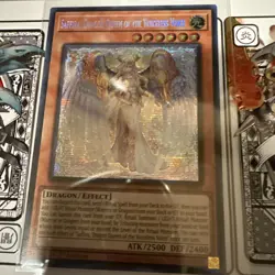 Yugioh Saffira, Dragon Queen of the Voiceless Voice PHNI-EN020 Quarter Century - Image 1
