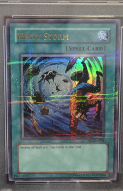 Yugioh PSA GEM MINT 10 POP 1 Parallel Rare Heavy Storm HL2-EN004 Hobby League 2 - Image 2