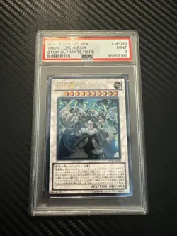 Yugioh, Thor, Lord of the Aesir, stor-jp038, ultimate, Japanese PSA - Image 1