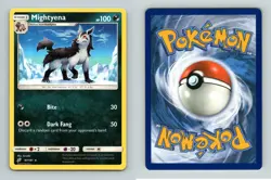 Mightyena #87/181 Sun & Moon Team Up Rare Pokemon 2019 TCG Card - Image 1
