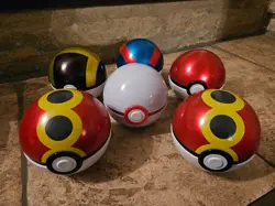 Pokemon - 18x Poke Ball Tins No Cards - 5 Variations, Stickers Inc. 2 Small Dent - Image 1