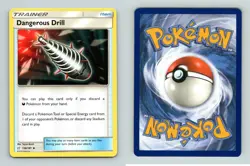 Dangerous Drill #138/181 Sun & Moon Team Up Uncommon Pokemon 2019 TCG Card - Image 1