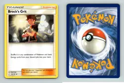 Brock's Grit #135/181 Sun & Moon Team Up Uncommon Pokemon 2019 TCG Card - Image 1