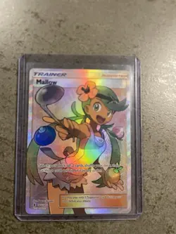 Pokemon Mallow Full Art Holo Card 145/145 Guardians Rising 2017 - Image 1