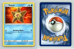 Staryu #28/181 Sun & Moon Team Up Common Pokemon 2019 TCG Card - Image 1