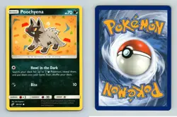 Poochyena #86/181 Sun & Moon Team Up Common Pokemon 2019 TCG Card - Image 1