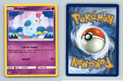 Nidoran #54/181 Sun & Moon Team Up Common Pokemon 2019 TCG Card - Image 1