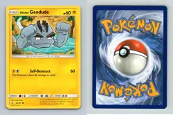 Alolan Geodude #34/181 Sun & Moon Team Up Common Pokemon 2019 TCG Card - Image 1