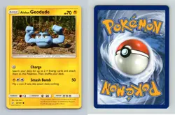 Alolan Geodude #35/181 Sun & Moon Team Up Common Pokemon 2019 TCG Card - Image 1