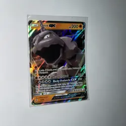 Pokemon Onix GX 36/68 2019 Hidden Fates ULTRA RARE Holo TCG Near Mint/Mint - Image 1