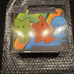 POKEMON TCG SCARLET & VIOLET PALDEA EVOLVED SEALED ELITE TRAINER BOX ETB - Image 1