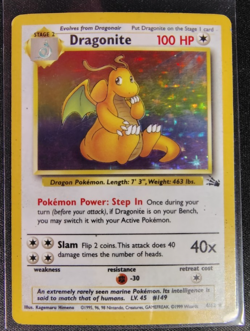Pokemon TCG Dragonite Fossil 4/62, Dark Dragonite 22/82, & Dark Dragonair 33/82 - Image 2