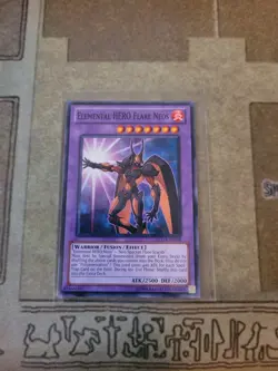 YUGIOH ELEMENTAL HERO FLARE NEOS LCGX-EN058 COMMON UNLIMITED ED NM - Image 1