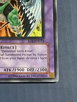 Yugioh Elemental Hero Lot Of 3 Wild Wingman Dark Neos Captain Gold LP-Damaged - Image 5