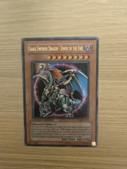 Yugioh- Chaos Emperor Dragon -Envoy Of The End TLM-ENSE2 Limited Edition NM - Image 1