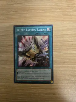 Triple Tactics Talent RA01-EN063 - Super Rare 1st Edition NM Yugioh - Image 1